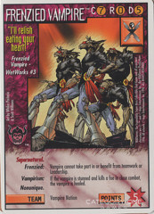 Frenzied Vampire [White Border]